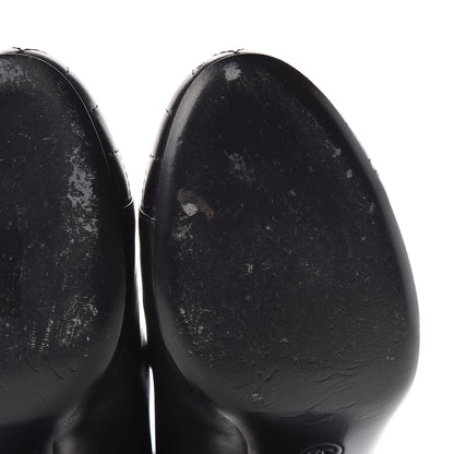 Chanel Lambskin Pearl Cap Toe Pumps 40 Black 12 of 15