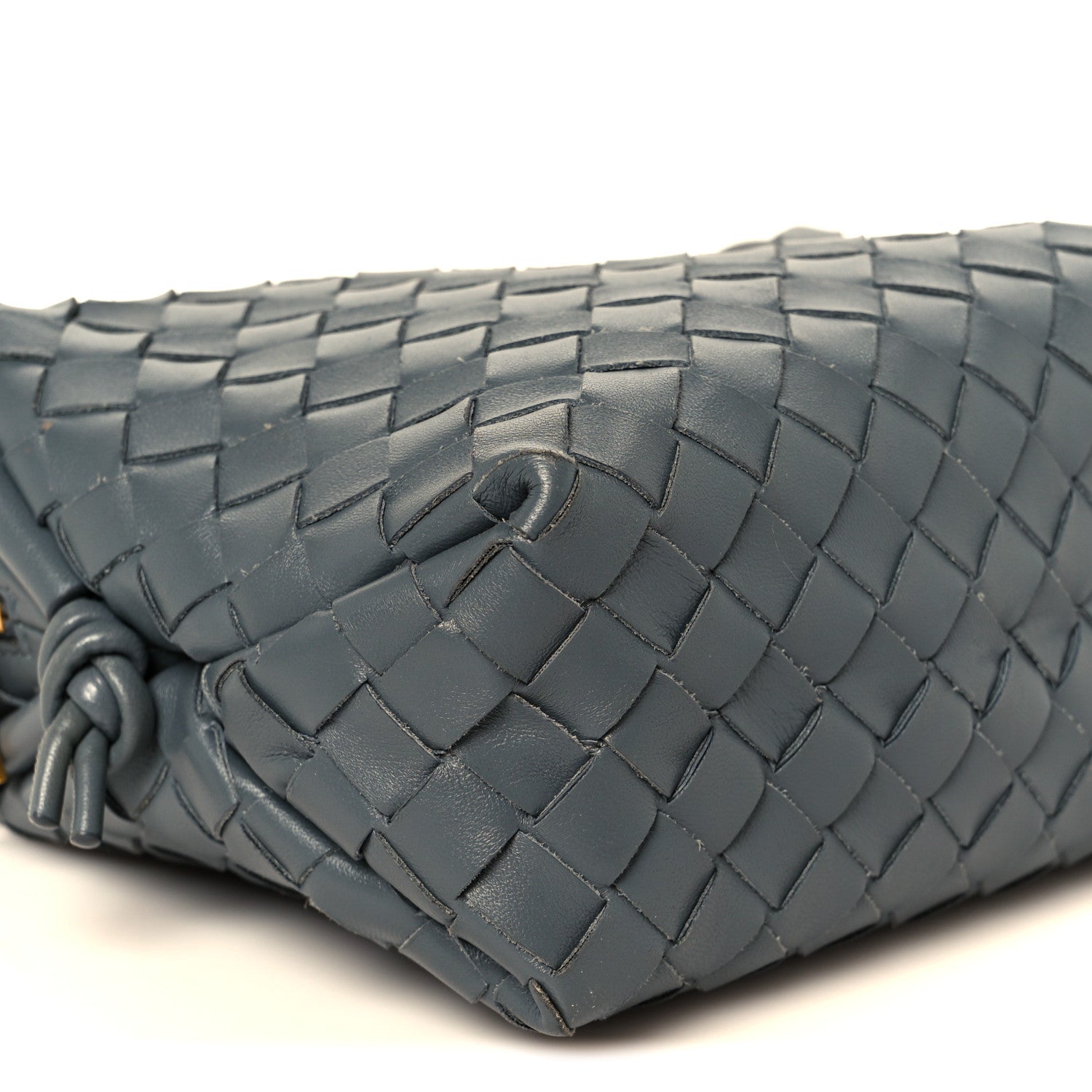 Bottega Veneta Nappa Intrecciato Small Loop Camera Bag Thunder 8 of 9