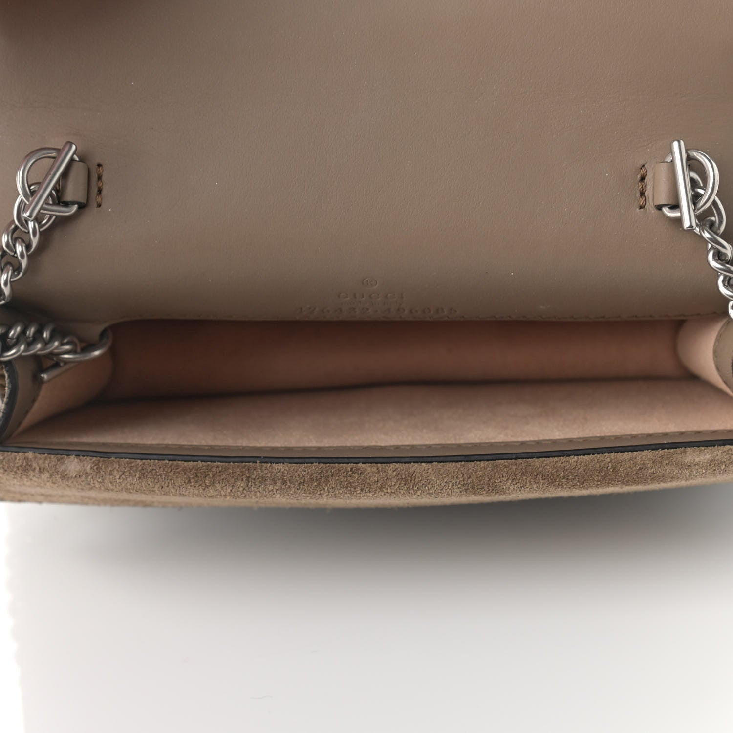 Gucci GG Supreme Monogram Super Mini Dionysus Shoulder Bag Taupe 9 of 15