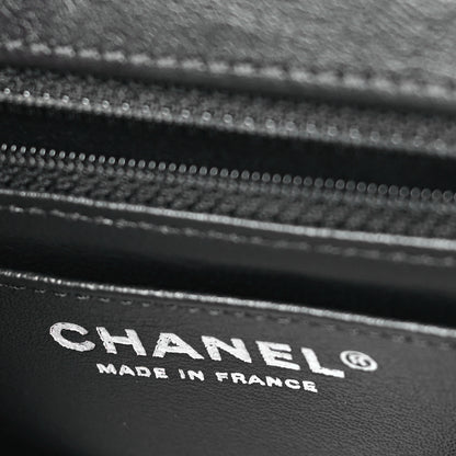 Chanel Aged Calfskin Chevron Quilted 2.55 Reissue Mini Flap So Black 6 of 10