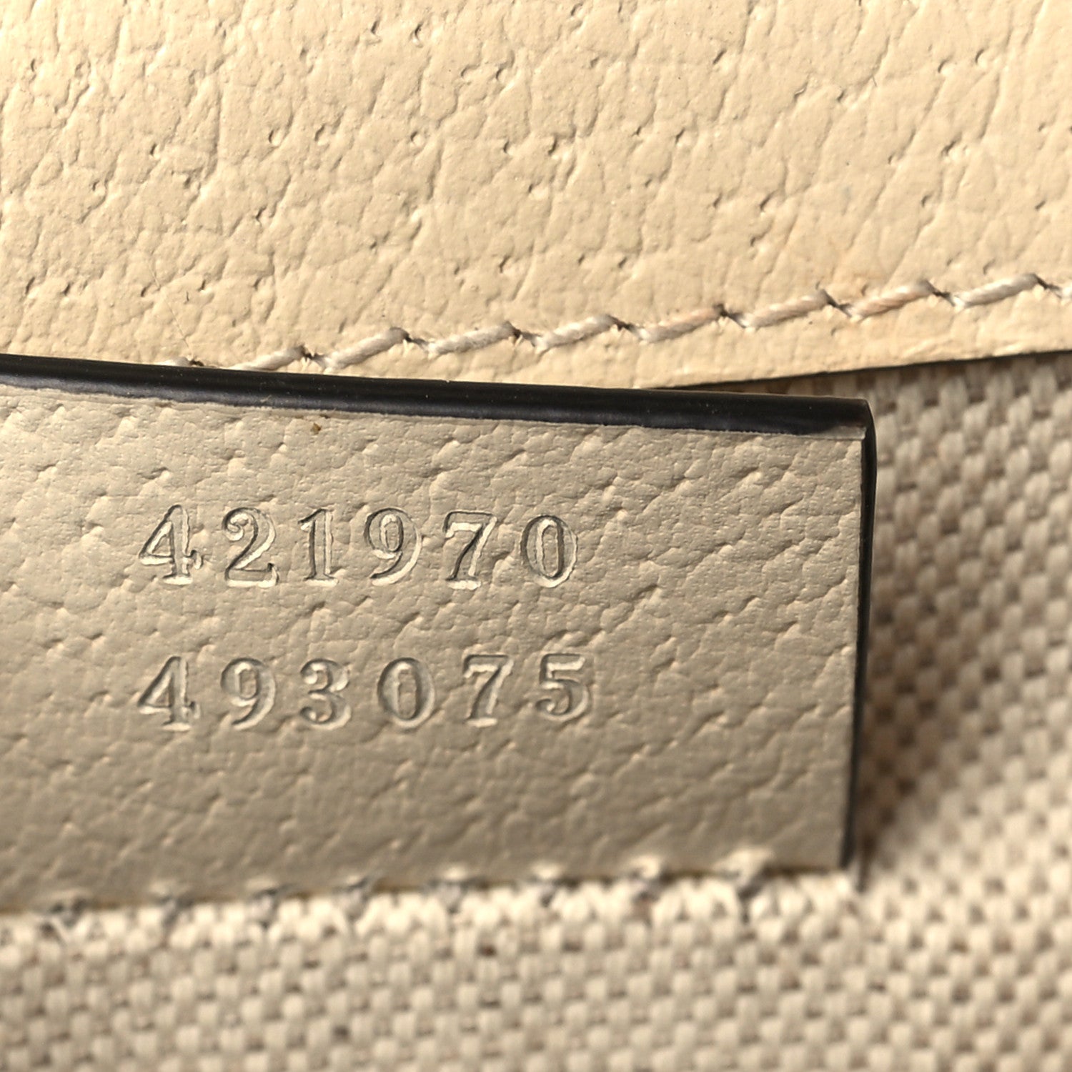 Gucci Textured Calfskin Crystal Mini Dionysus Shoulder Bag Mystic White 7 of 11