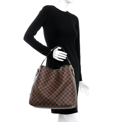 Louis Vuitton Damier Ebene Delightful MM 2 of 10