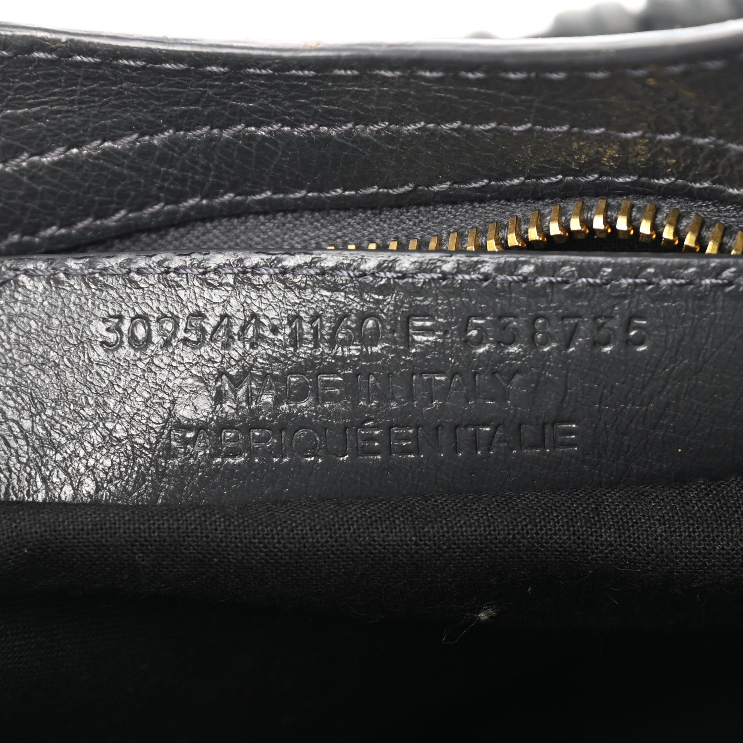 Balenciaga Agneau Giant 12 Gold Hardware Mini City Gris Fossile 7 of 12