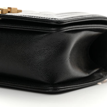 Chanel Caviar Quilted Small Boy Flap Black 10 of 13