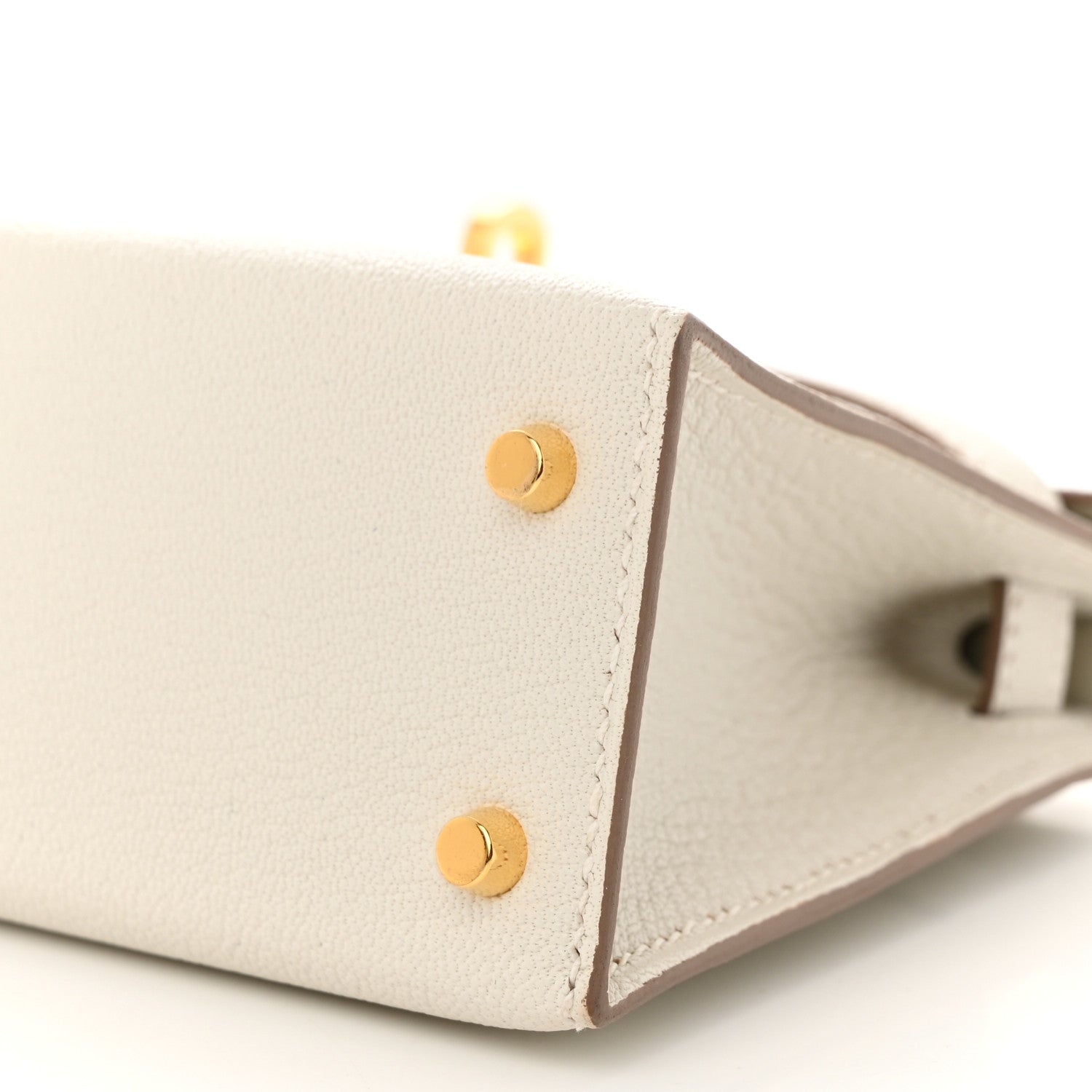 Hermes Chevre Mysore Mini Kelly Sellier 20 Mushroom 10 of 11