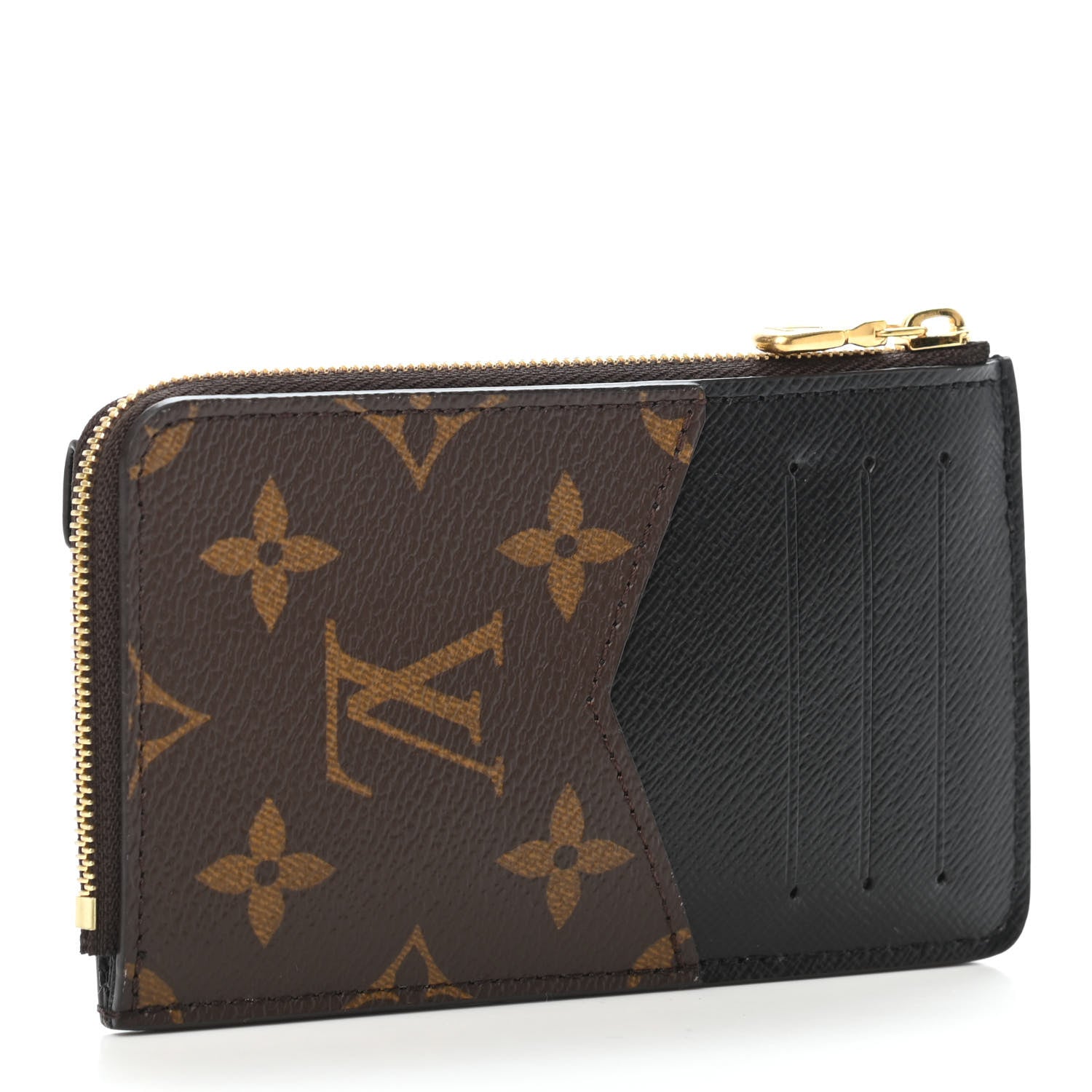 Louis Vuitton Monogram Recto Verso Card Holder Black 2 of 4