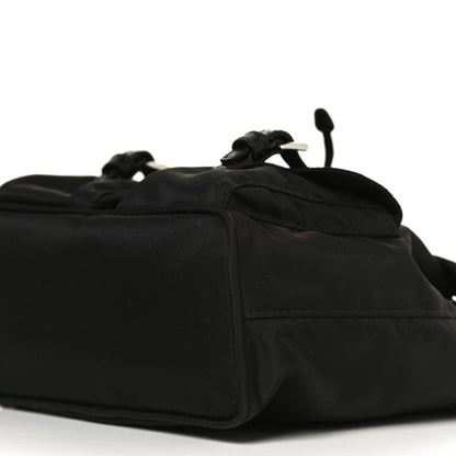 Prada Nylon Vela Mini Crossbody Backpack Black 10 of 11