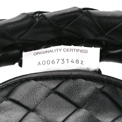 Bottega Veneta Calfskin Intrecciato Mini Hop Black 7 of 10