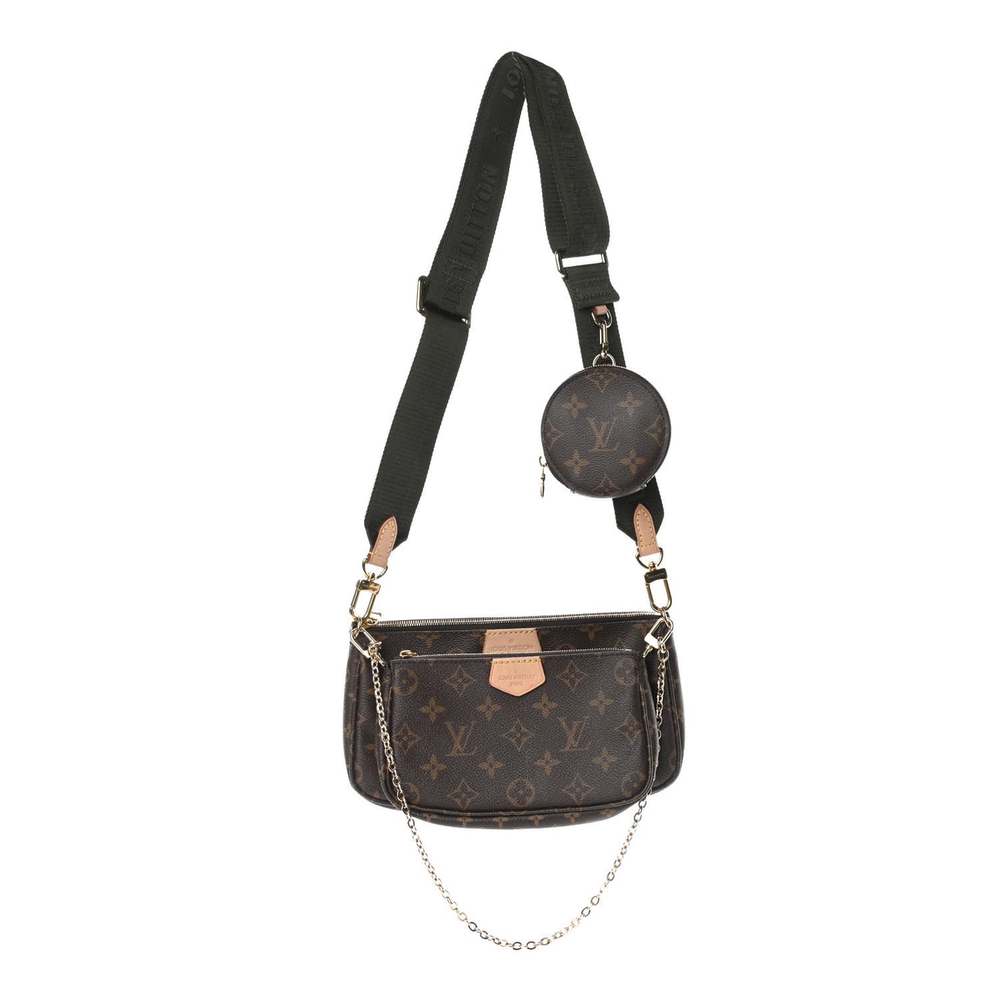 Monogram Multi Pochette Accessories Kaki