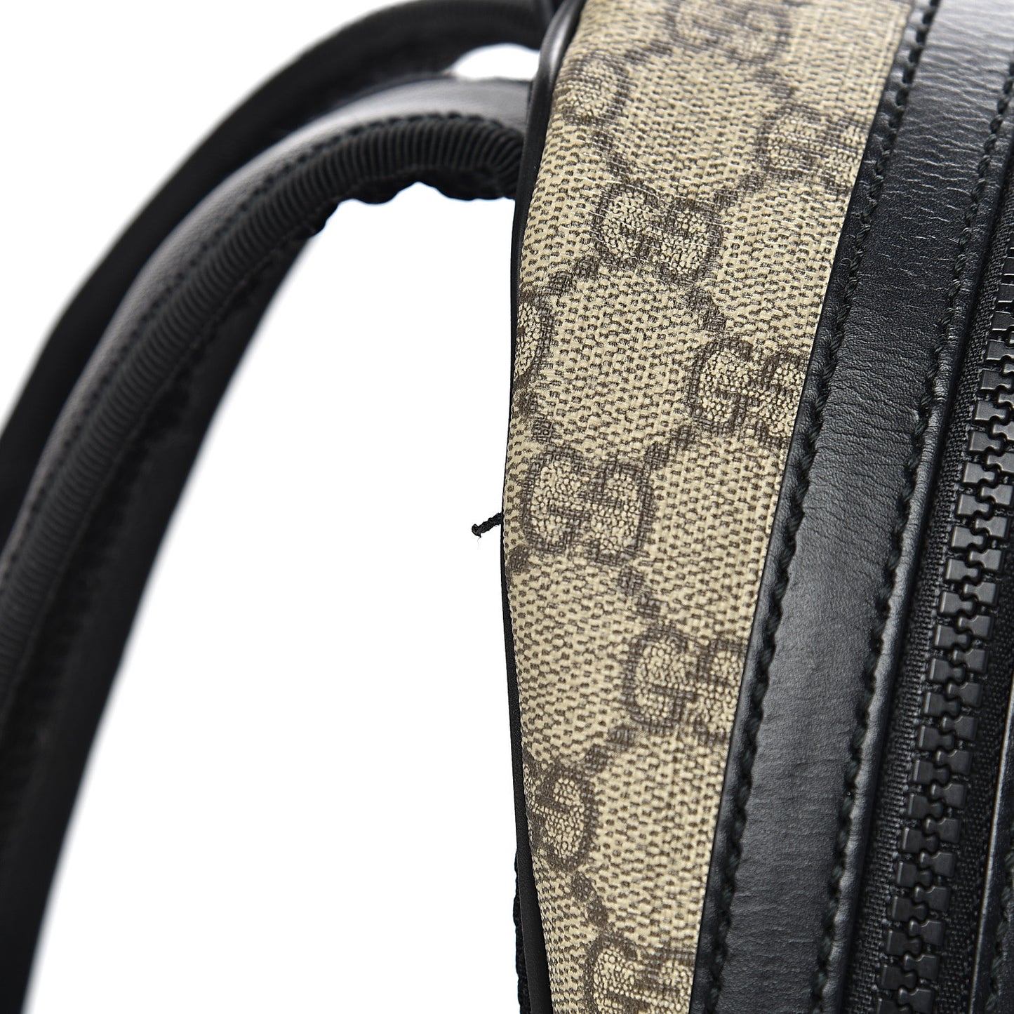 GG Supreme Monogram Small Eden Day Backpack Black