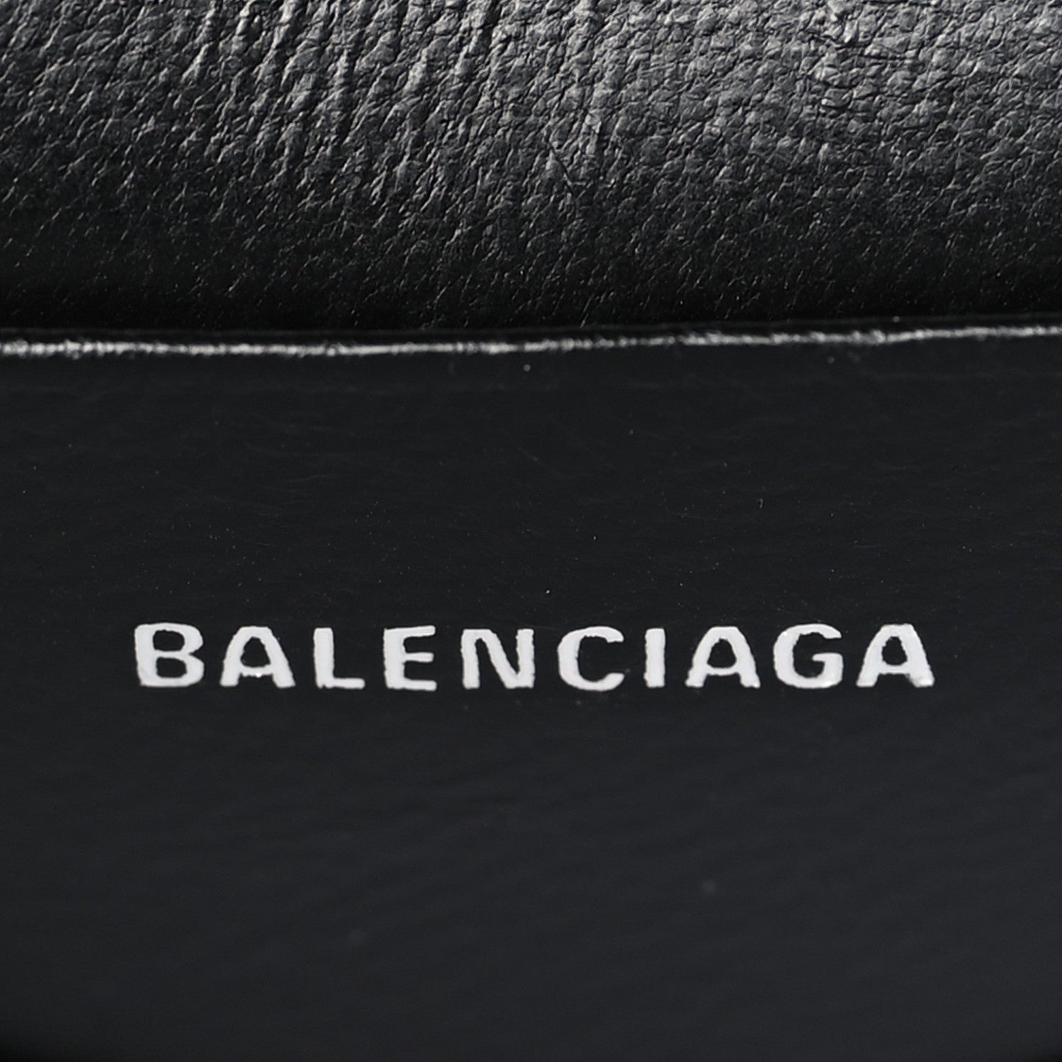 Balenciaga Shiny Calfskin Python Effect Hourglass Top Handle Bag Mini Silver Black 5 of 9