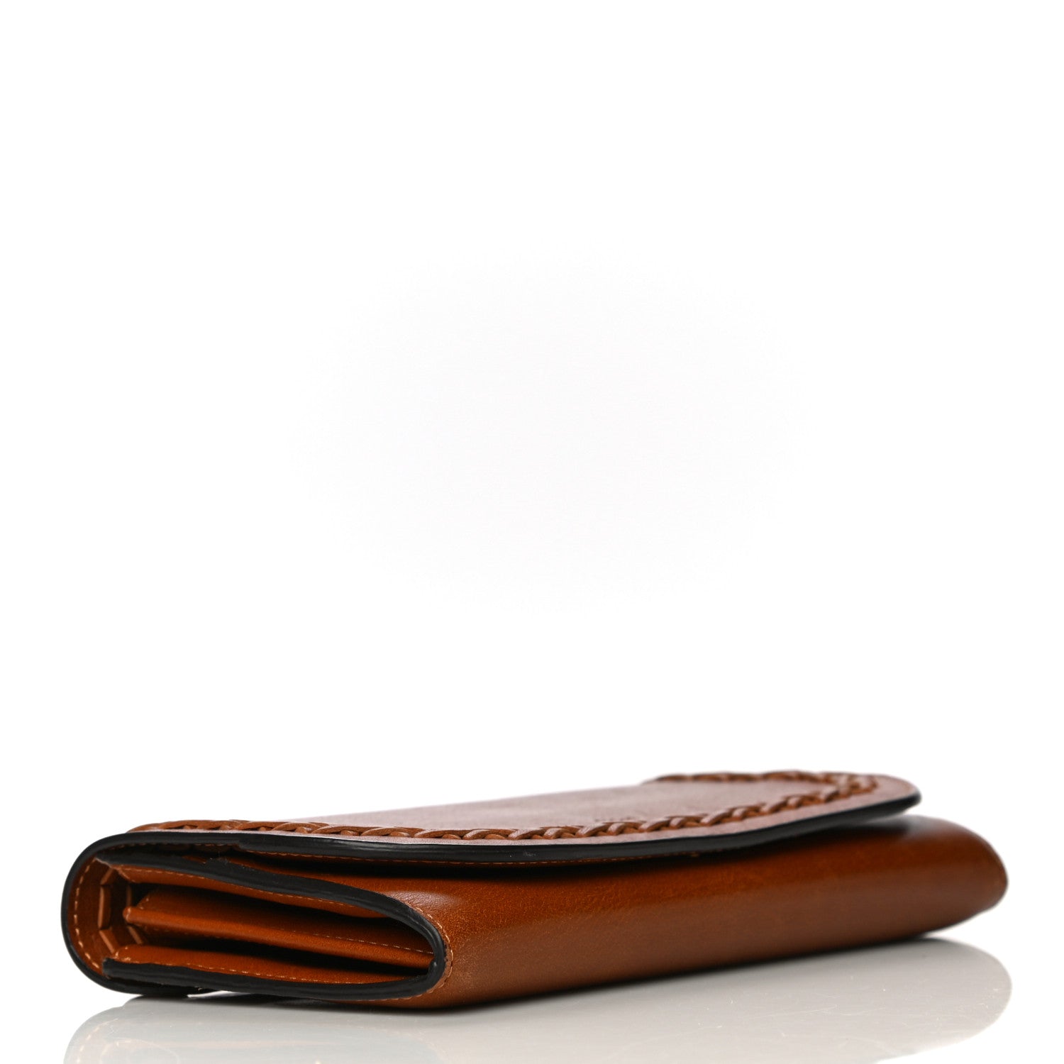 Chloe Calfskin Hudson Long Wallet Caramel 4 of 17