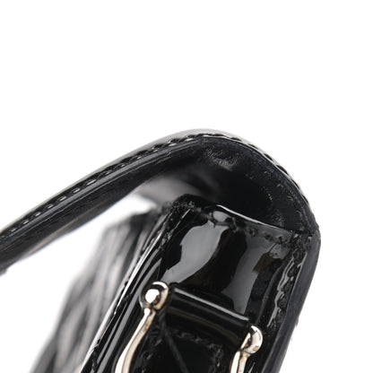 Burberry Patent Calfskin Quilted Mini Crossbody Bag Black 13 of 14