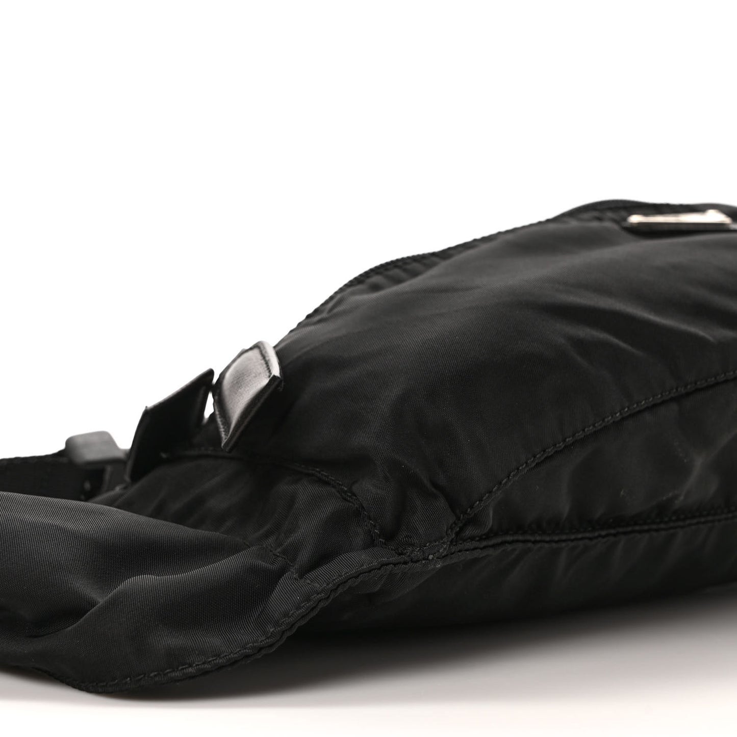 Tessuto Nylon Montagna Belt Bag Black
