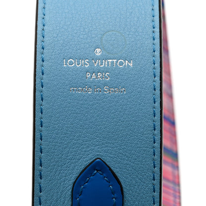 Louis Vuitton Epi Tropical Bandouliere Shoulder Strap Blue Rose 3 of 5