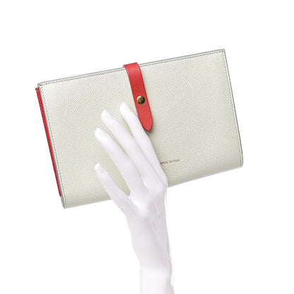 Celine Grained Calfskin Large Multifunction Strap Wallet Jade 2 of 7