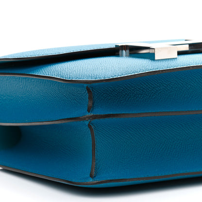 Hermes Epsom Constance 24 Bleu Izmir 9 of 11