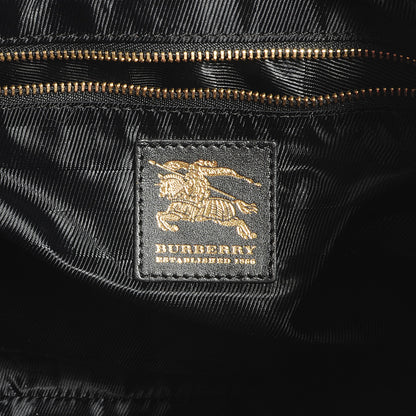 Burberry Leather Quilted Brook Hobo Black 6 of 8