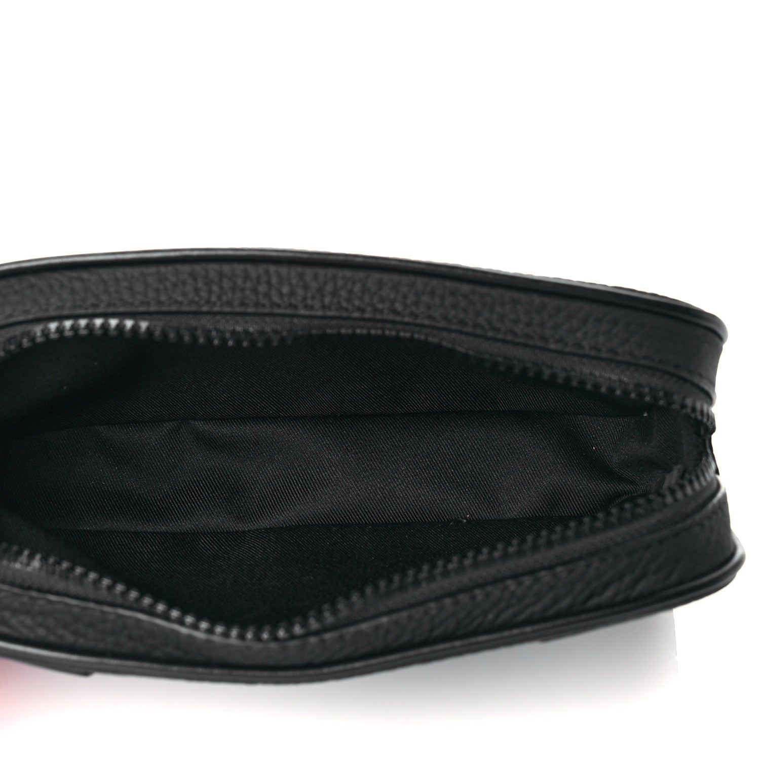 Louis Vuitton Taurillon Monogram Uniformes Solar Ray Soft Pochette Volga Belt Bag Black 5 of 9