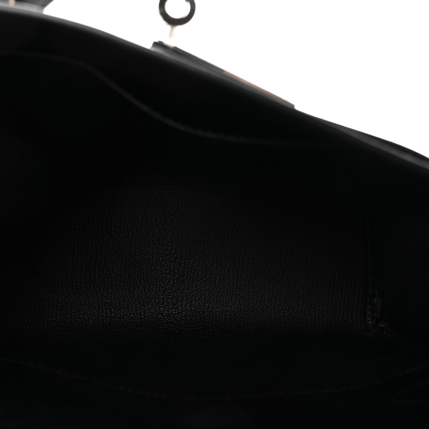 Hermes Evercolor Kelly Messenger PM Black 5 of 10