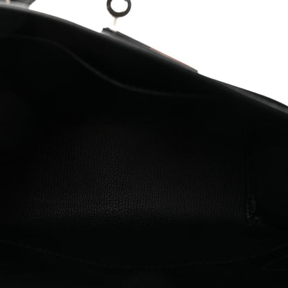 Hermes Evercolor Kelly Messenger PM Black 5 of 10