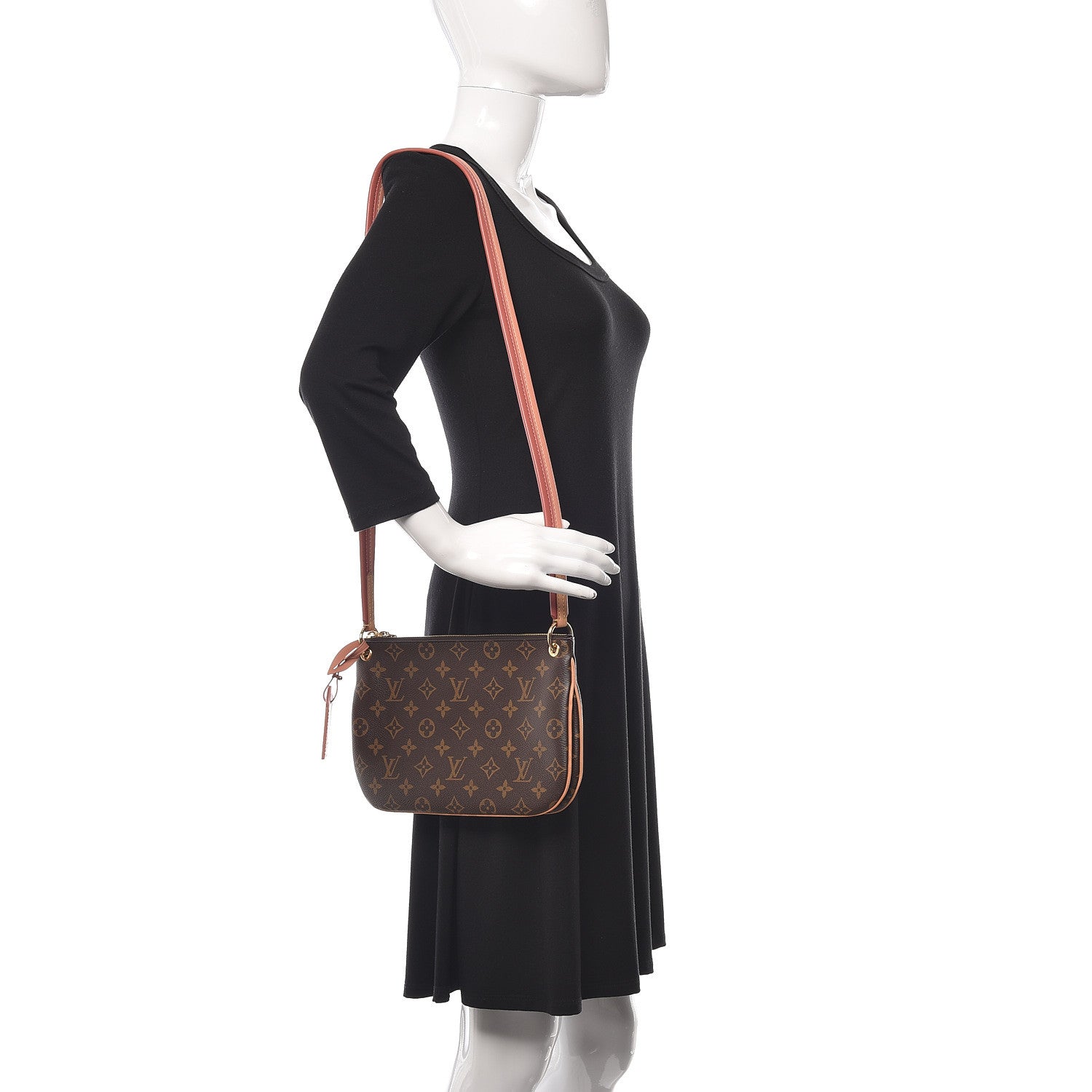 Louis Vuitton Monogram Lorette Vieux Rose 2 of 10