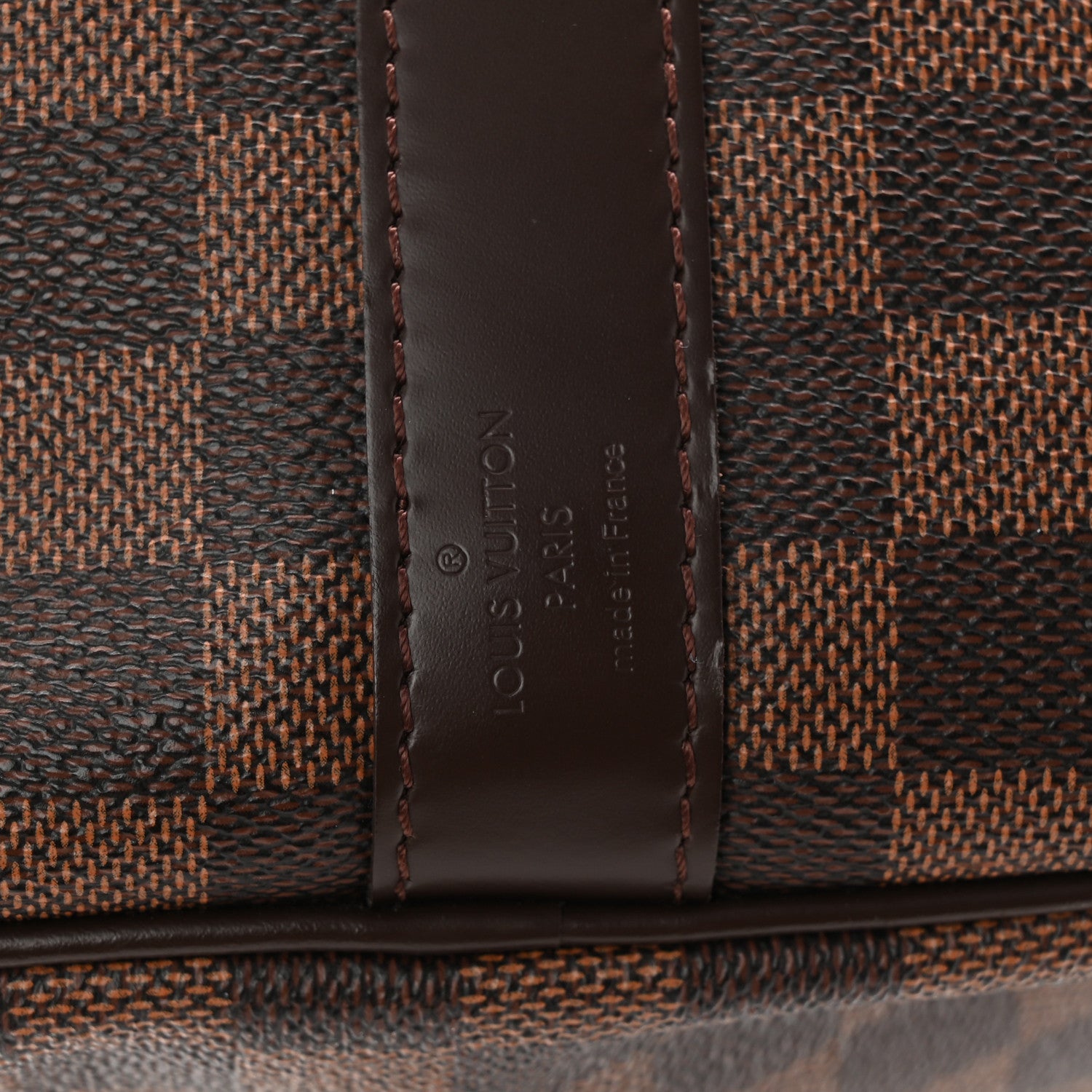 Louis Vuitton Damier Ebene Keepall 55 5 of 10