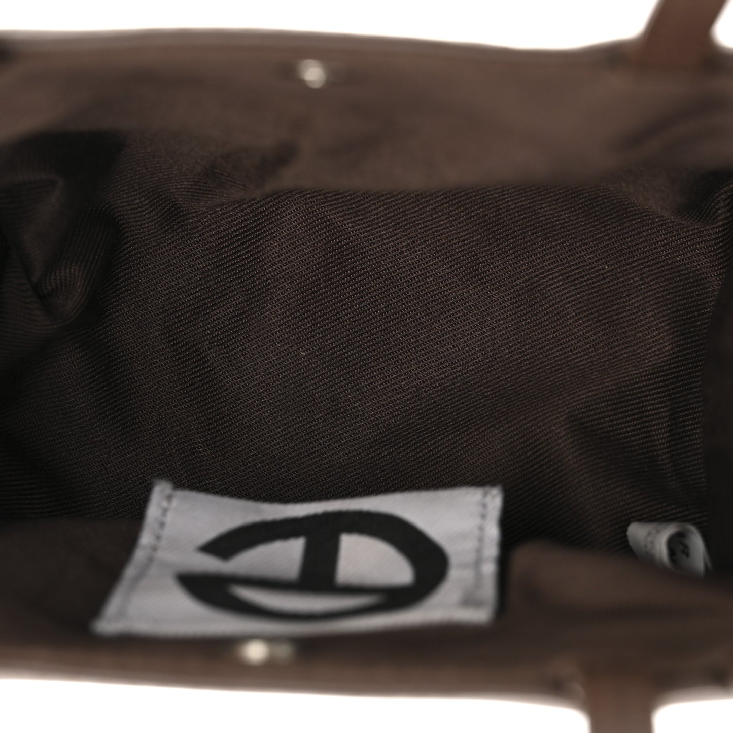 Vegan Leather Small Shopping Bag Chocolate