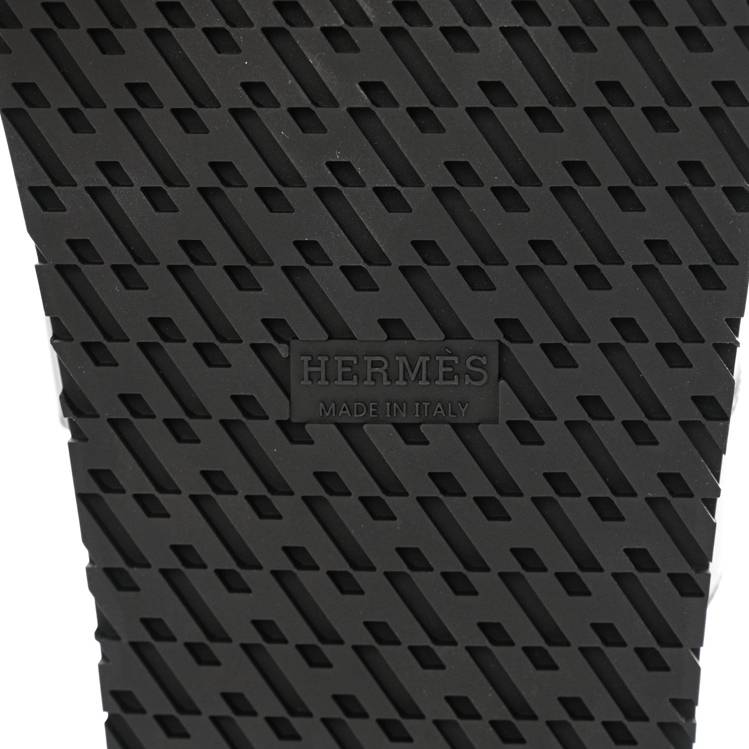 Hermes Calfskin Womens Chypre Sandals 38.5 Black 6 of 8