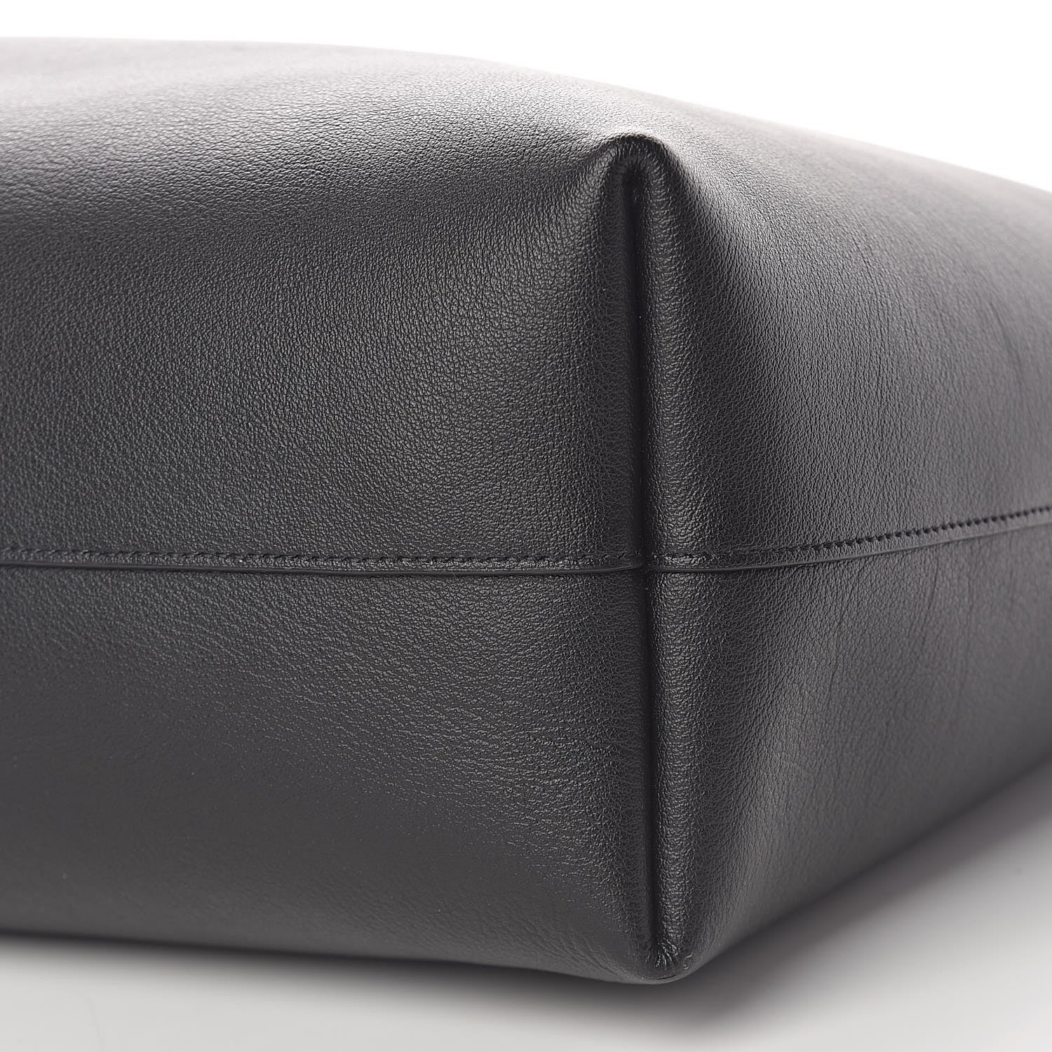 Saint Laurent Calfskin Large Shopping Tote Black 11 of 11