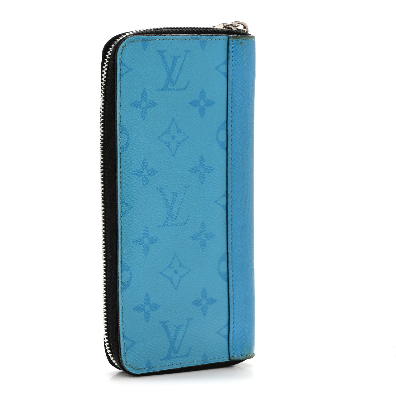 Louis Vuitton Taigarama Vertical Zippy Wallet Blue Lagoon 1857370 Louis Vuitton Taigarama Vertical Zippy Wallet Blue Lagoon 1857370