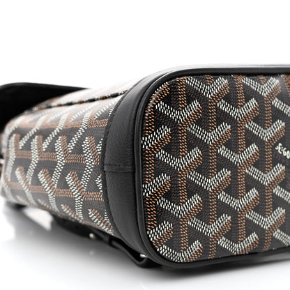 Goyard Goyardine Calfskin Mini Alpin Backpack Black 8 of 9