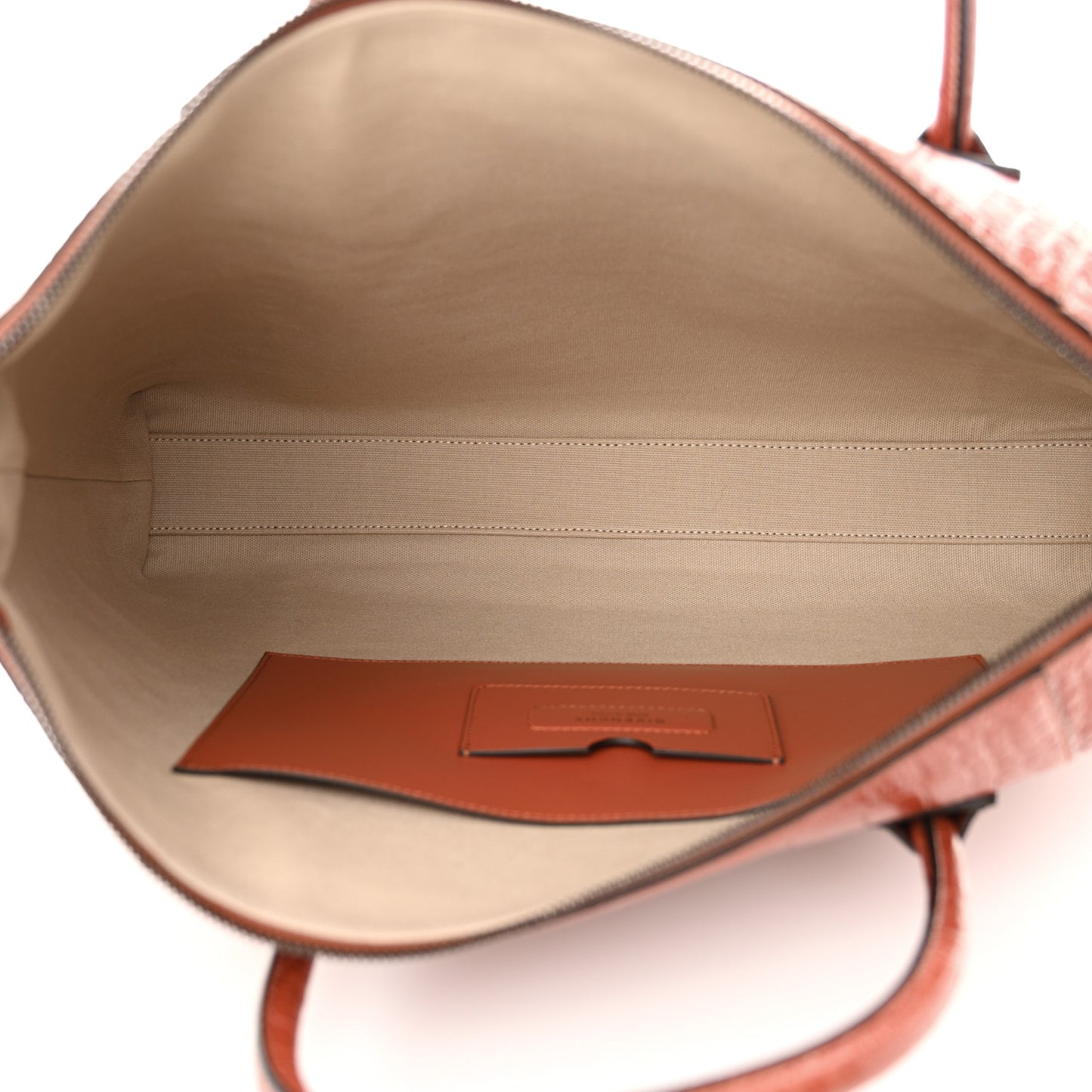 Calfskin Crocodile Embossed Medium Soft Antigona Paprika