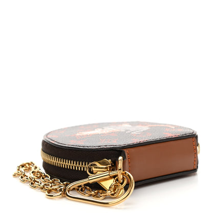Louis Vuitton Calfskin Catogram Micro Boite Chapeau Marron 4 of 8