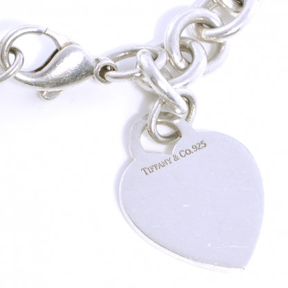 Tiffany Sterling Silver Heart Tag Charm Bracelet 3 of 4