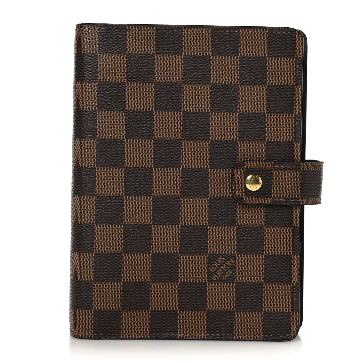 Damier Ebene Medium Ring Agenda Cover