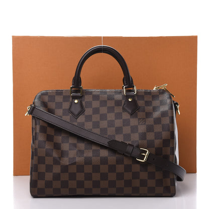 Louis Vuitton Damier Ebene Speedy Bandouliere 30 11 of 11