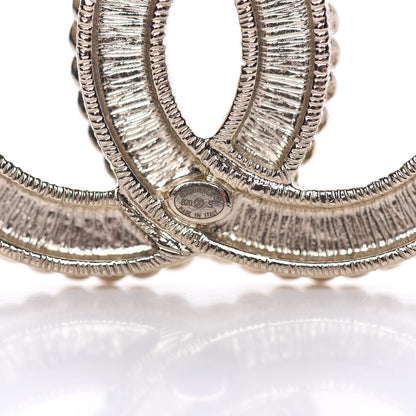 Chanel Pearl Crystal April In Paris CC Brooch Gold 4 of 5