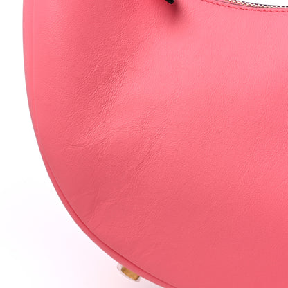 Fendi Vitello Grace Matte Small Fendigraphy Hobo Bag Pink Dalia 12 of 12