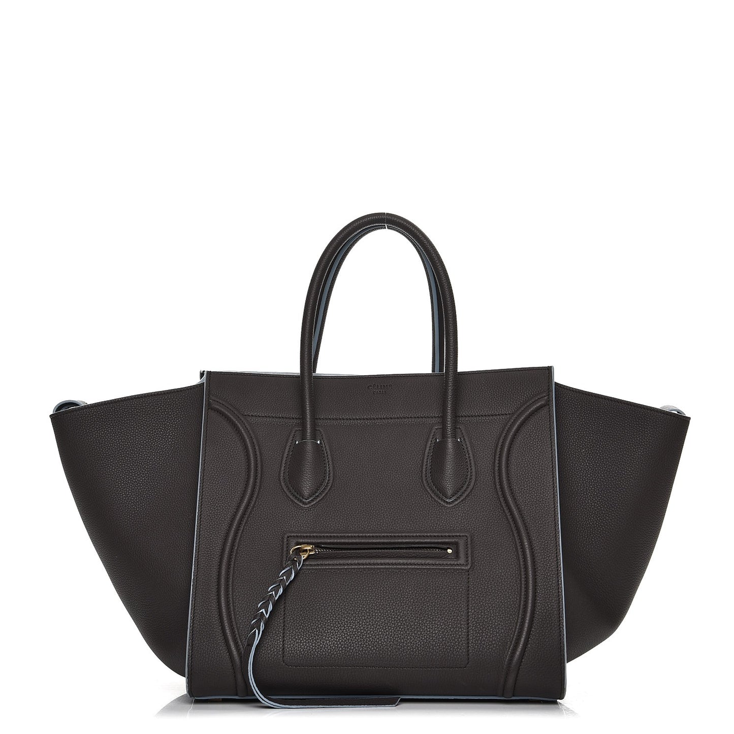 Baby Grained Calfskin Medium Phantom Luggage Anthracite