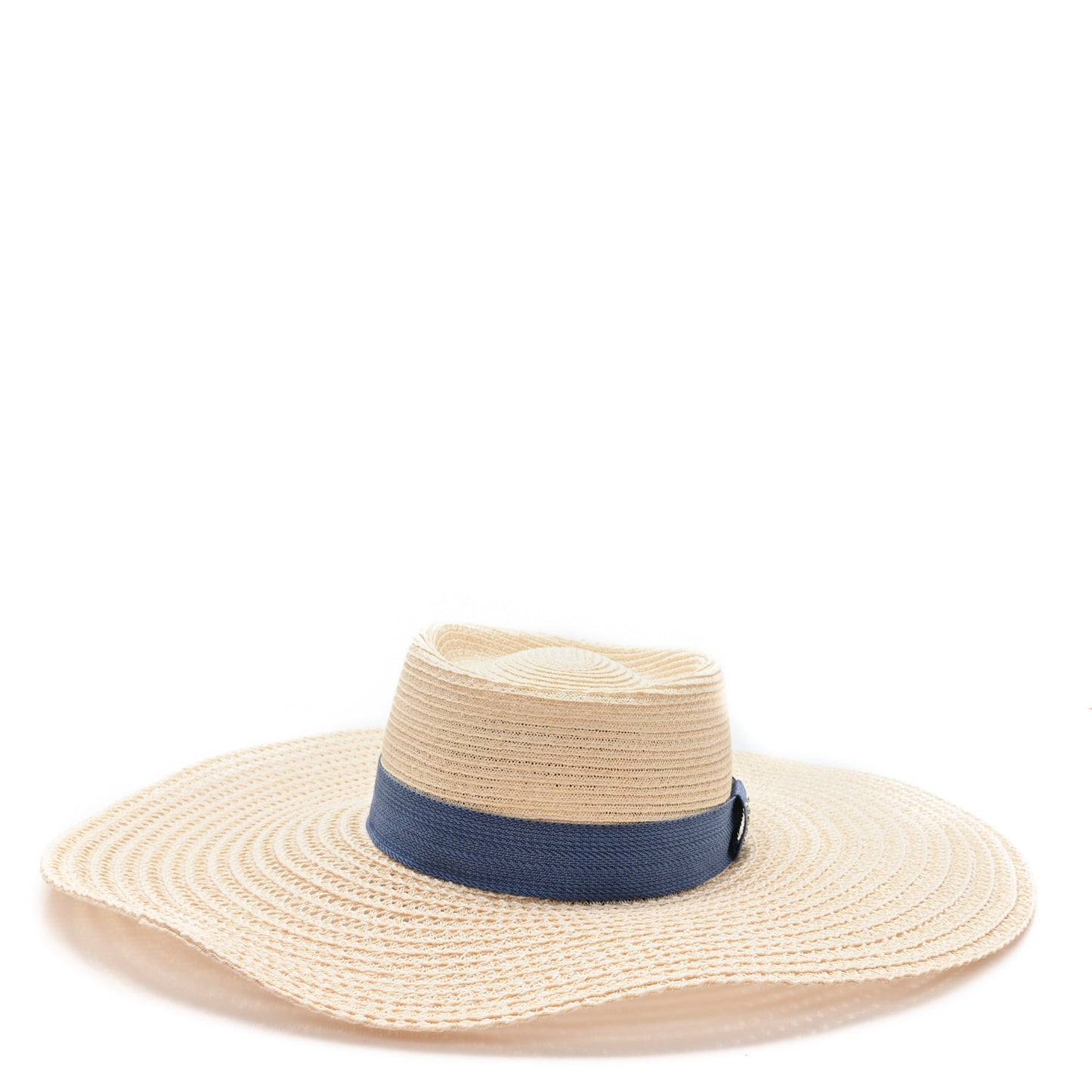Straw Chapeau Kalliope Pierce Hat 57 Naturel Light Indigo