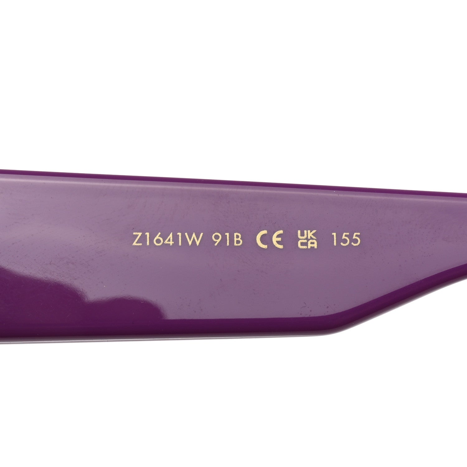 Louis Vuitton Acetate Swarovski Crystal Cyclone Sunglasses Z1641W Purple 6 of 7