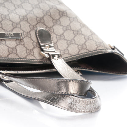 Gucci GG Plus Monogram Medium Joy Tote Gunmetal 7 of 7