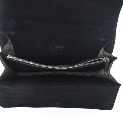 Gucci GG Supreme Monogram Medium Dionysus Shoulder Bag Black 5 of 10