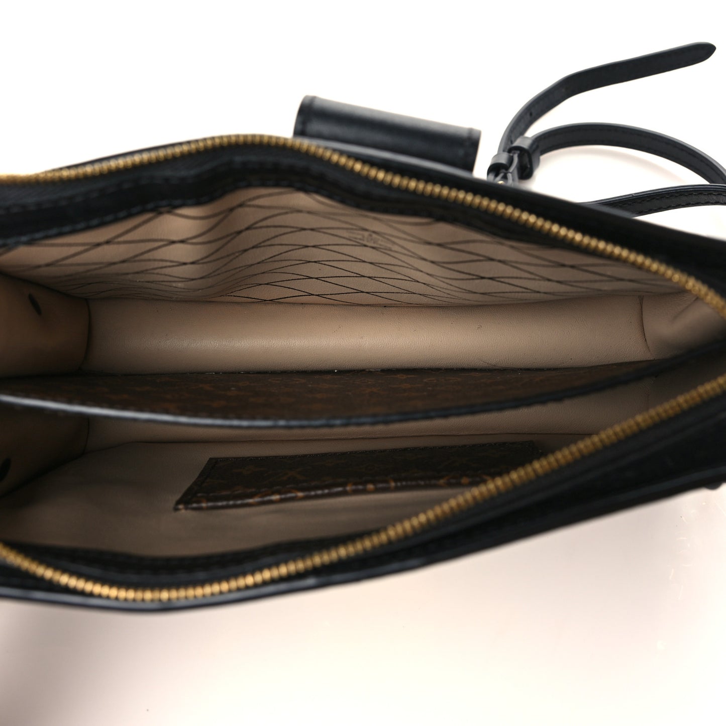 Reverse Monogram Trunk Clutch