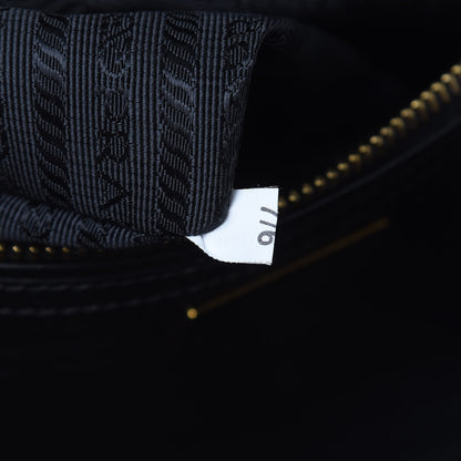Prada Saffiano Small Galleria Double Zip Tote Black 7 of 17