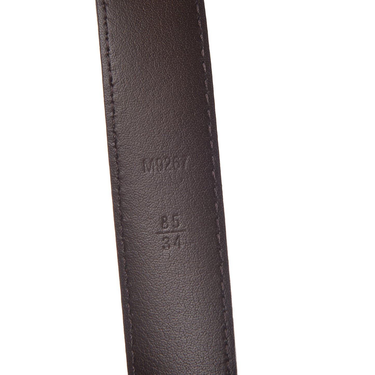 Mini Damier Ebene 25mm LV Initiales Belt 85 34
