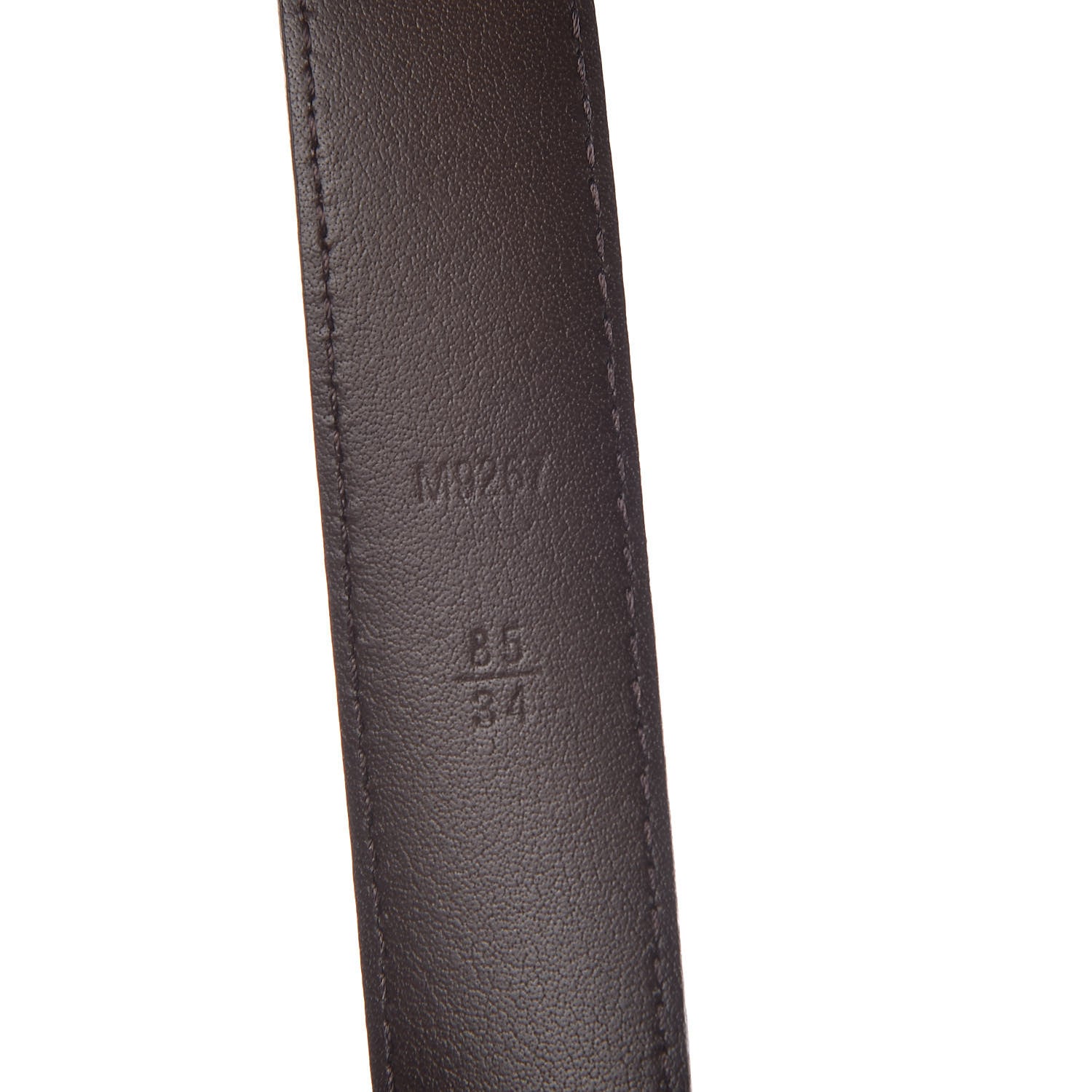 Louis Vuitton Mini Damier Ebene 25mm LV Initiales Belt 85 34 4 of 8