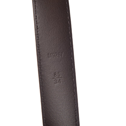 Louis Vuitton Mini Damier Ebene 25mm LV Initiales Belt 85 34 4 of 8