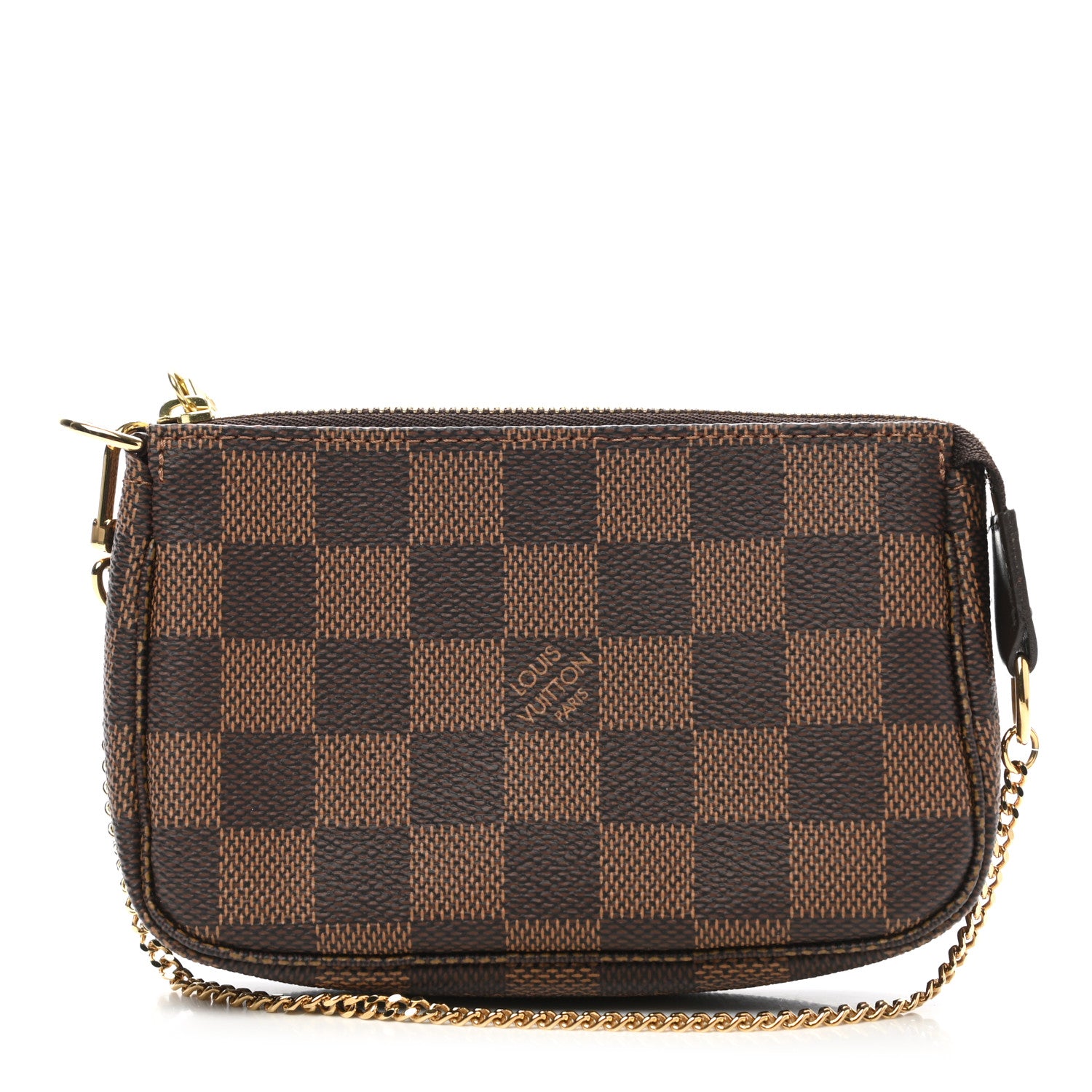 Louis Vuitton Damier Ebene Mini Pochette Accessories 1 of 8